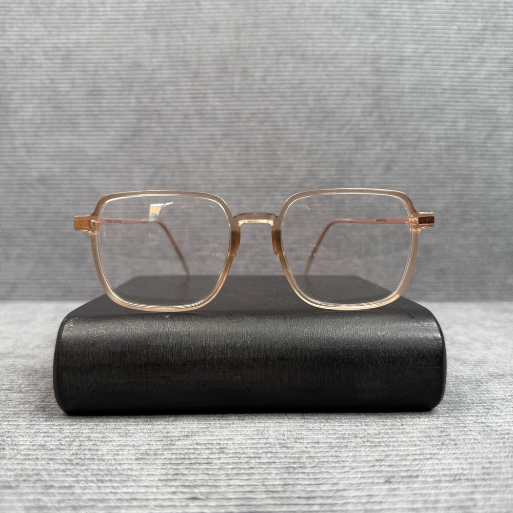 Zenni Optical Square Y2K Eyeglasses Frames‎ Rose Gold  Pink ZY2055 52-18-146